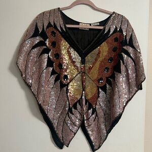 Saint Honore Sequined Top